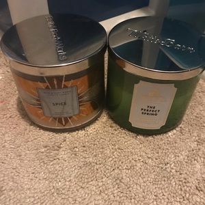 Bath and body works candles